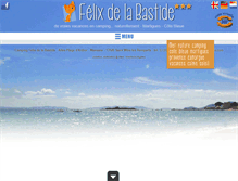 Tablet Screenshot of campingfelix.com